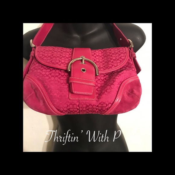 Coach Handbags - Coach Signature Satchel Purse